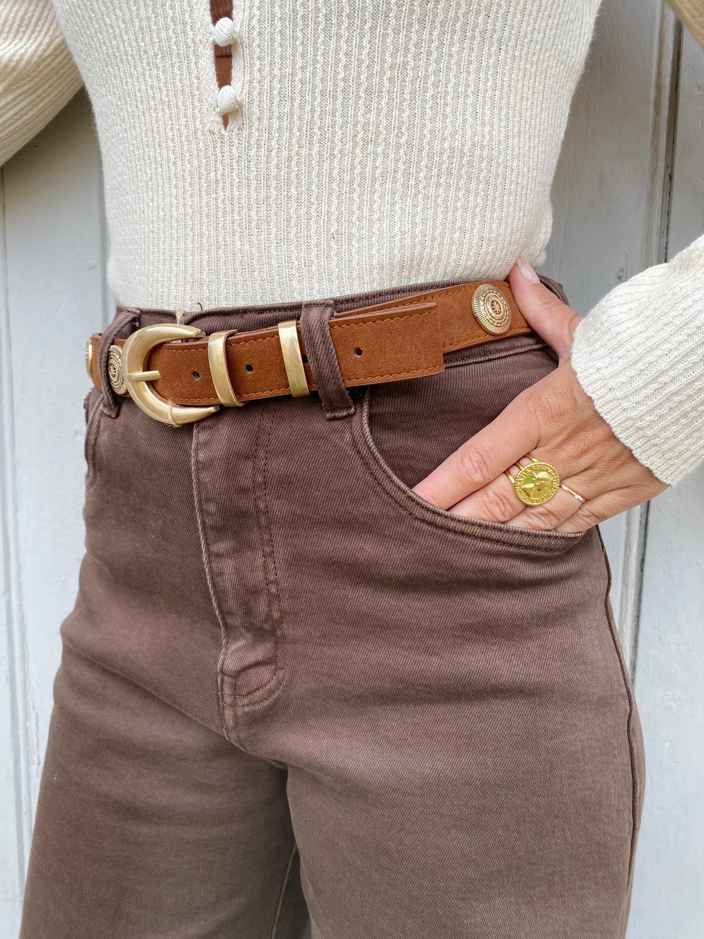 Ceinture SELENA Camel