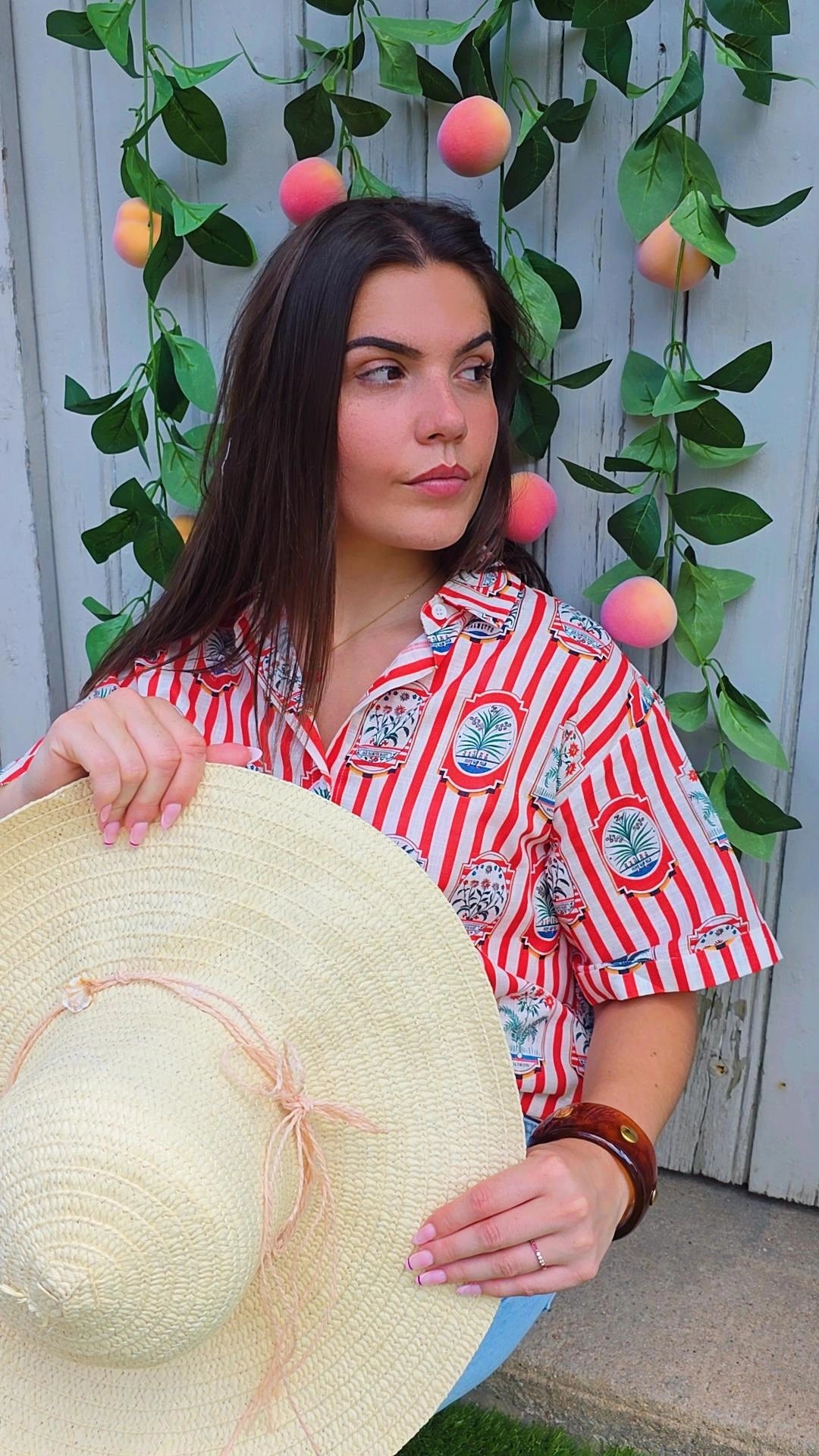 Chemise JESSIE Rouge