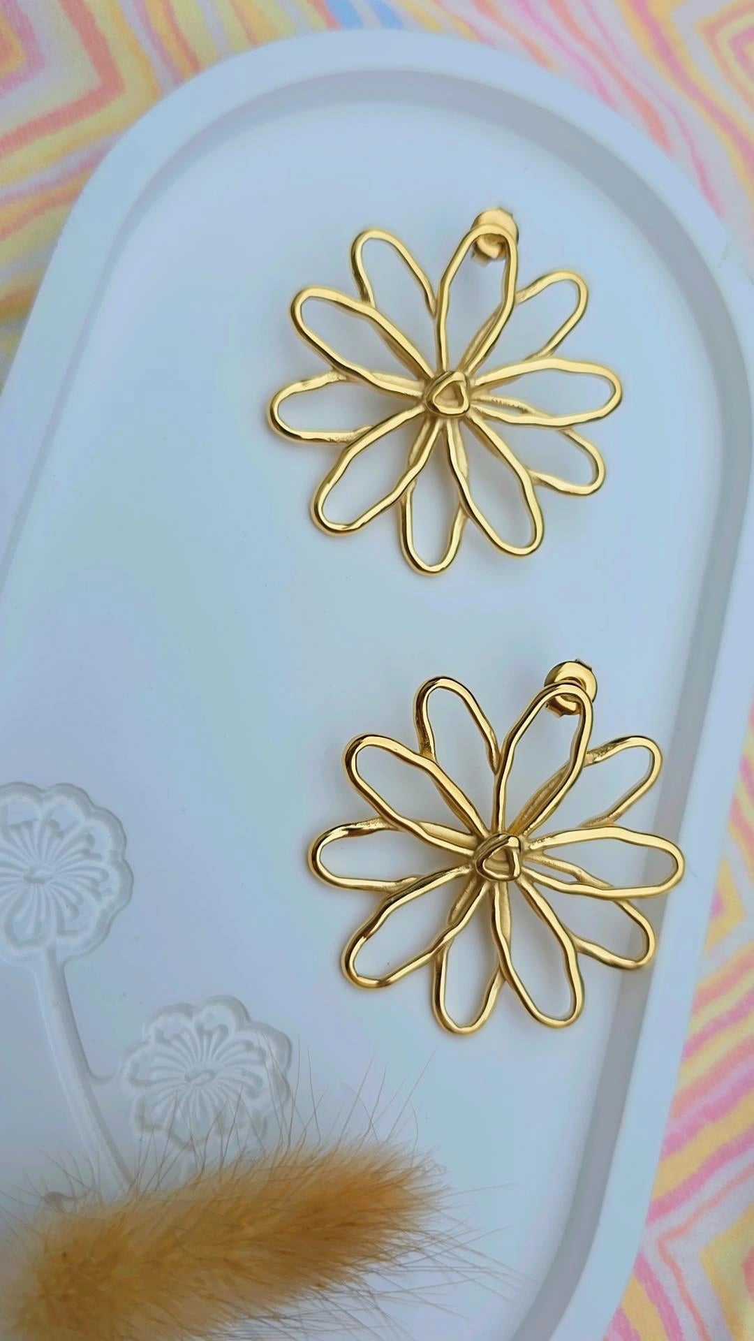 Boucles d'Oreilles OPALINE