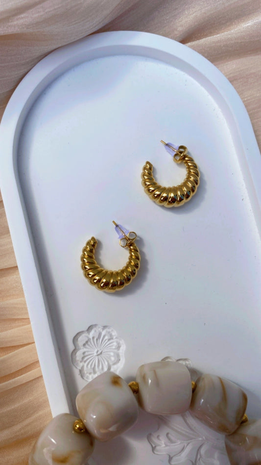 Boucles d'Oreilles ABBY Doré
