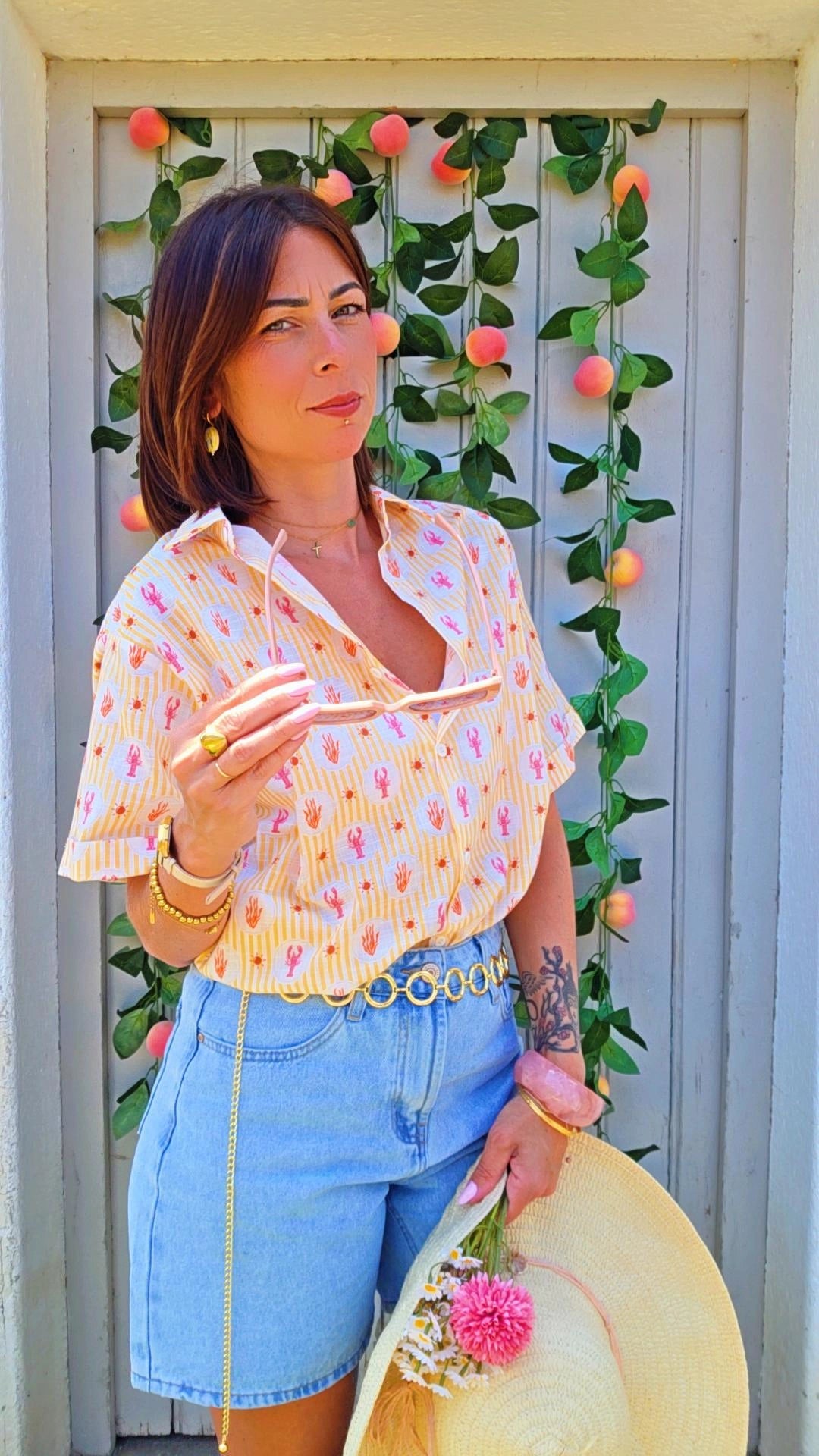 Chemise JESSIE Jaune