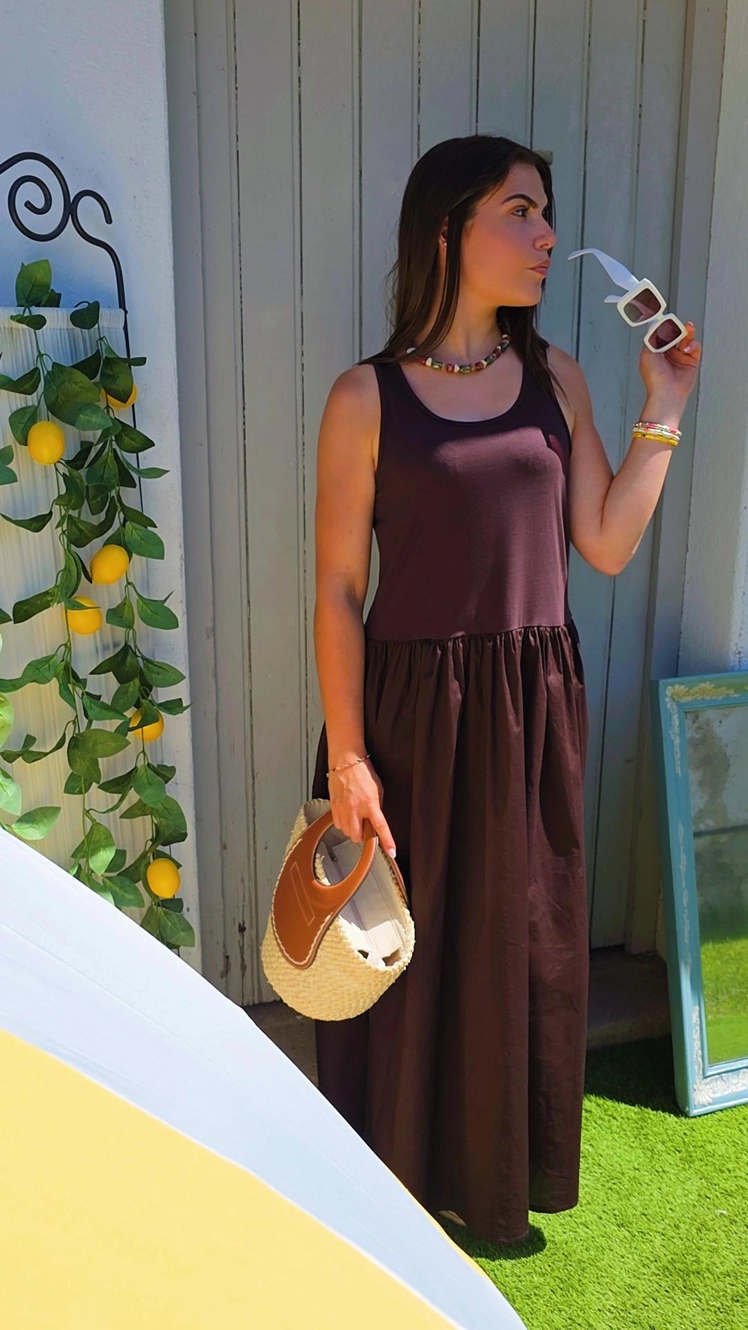 Robe ELFÉE Marron