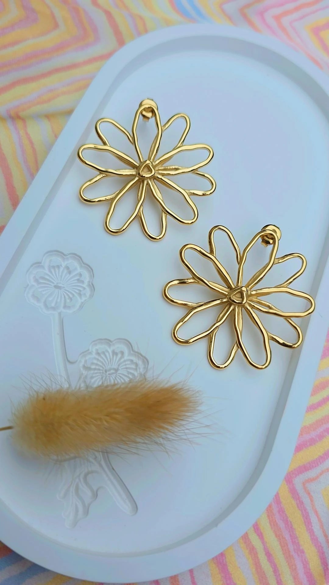 Boucles d'Oreilles OPALINE