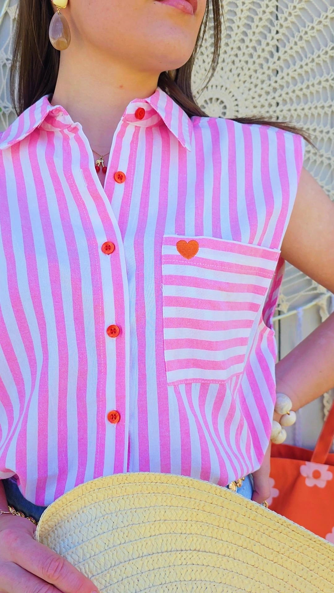 Chemise ILONA Rose