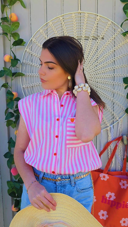 Chemise ILONA Rose