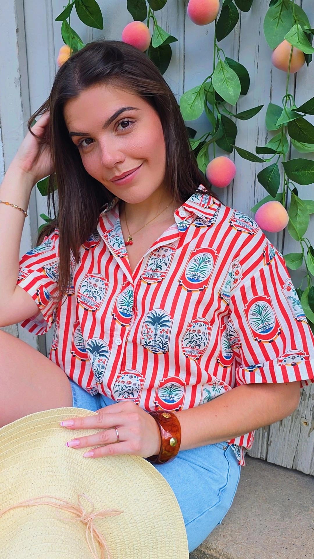 Chemise JESSIE Rouge
