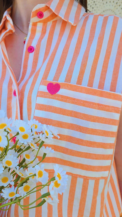 Chemise ILONA Orange