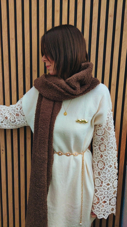 Echarpe LIDIE Marron