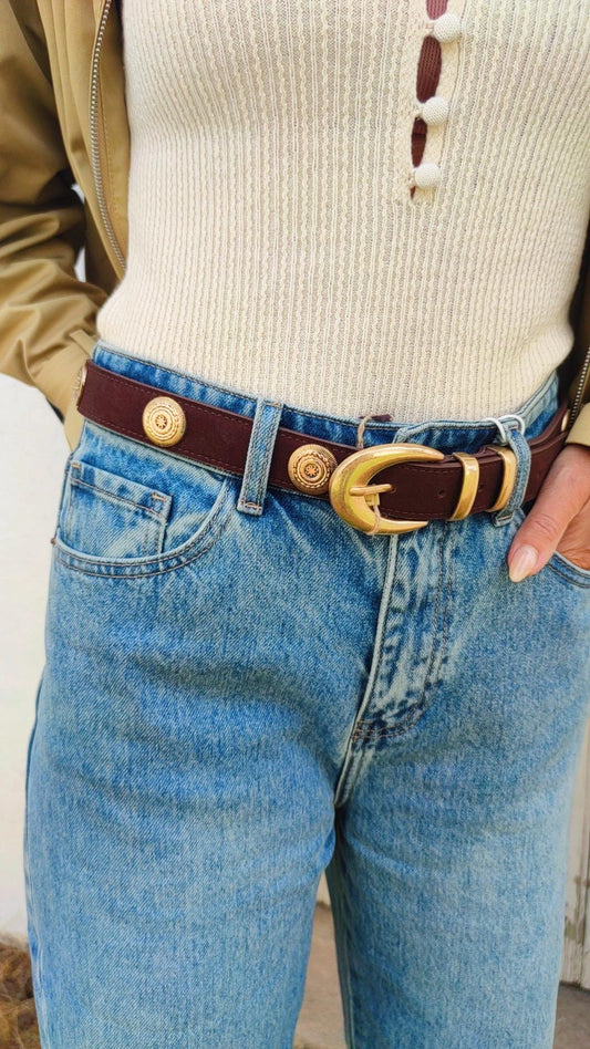 Ceinture SELENA Chocolat