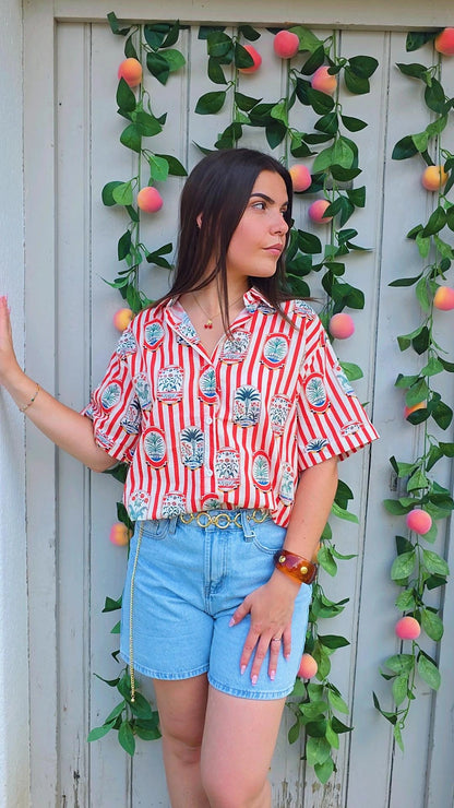 Chemise JESSIE Rouge
