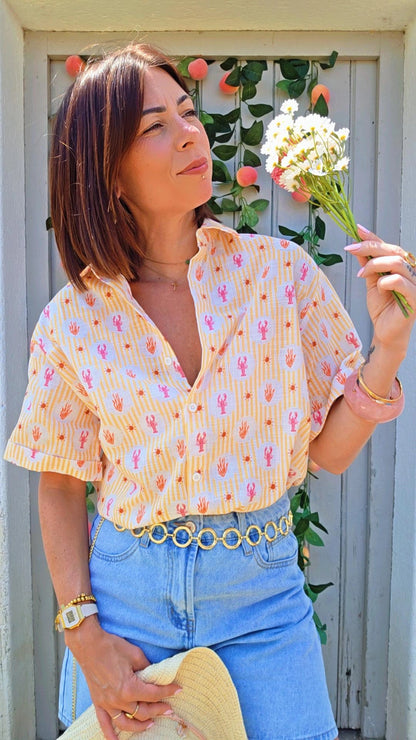 Chemise JESSIE Jaune