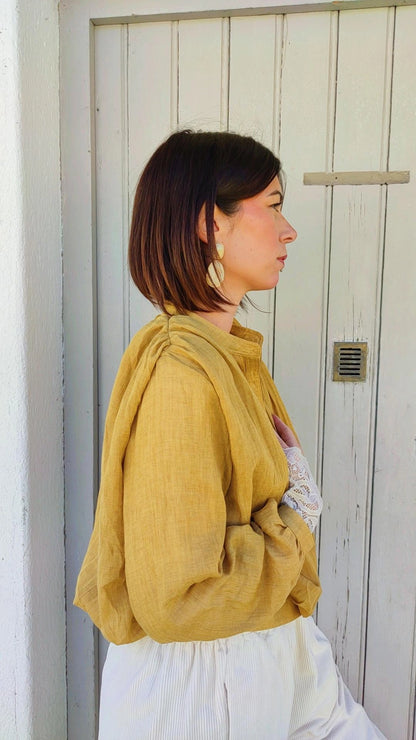 Chemise LUCE Moutarde
