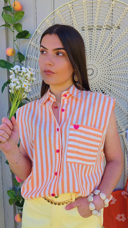 Chemise ILONA Orange